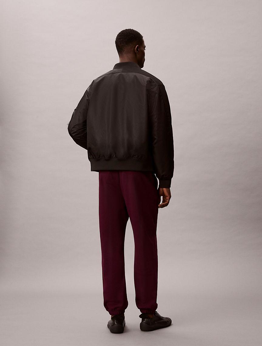 Fleece Monogram Patch Joggers Product Image
