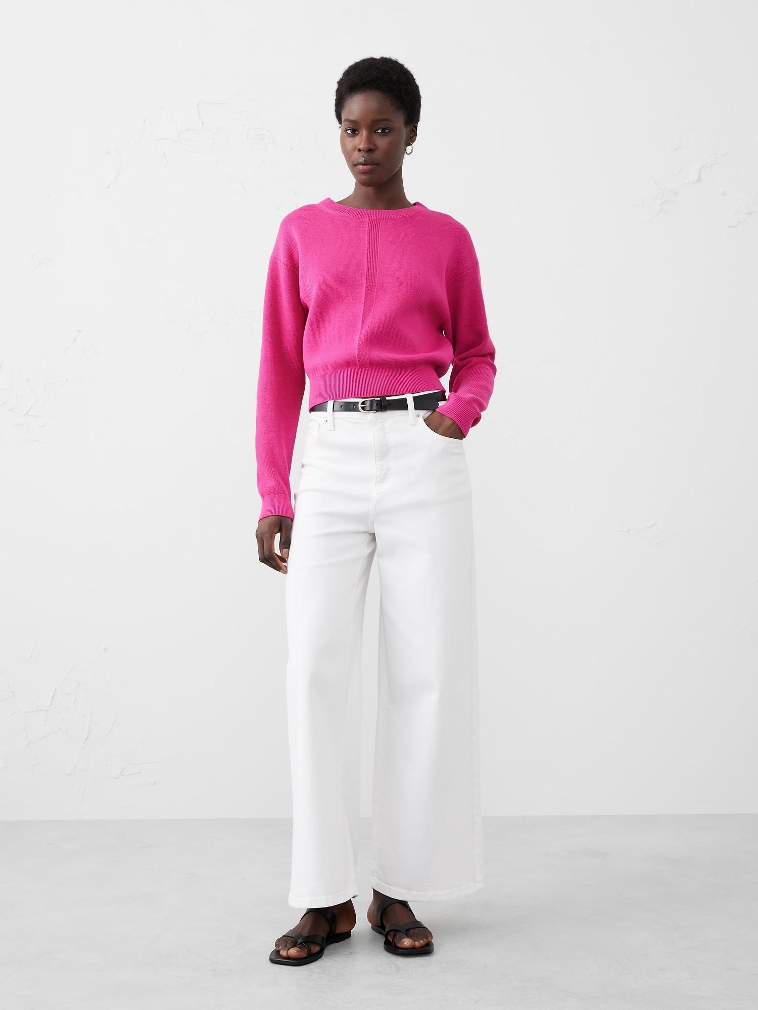 Ribbed Pullover Sweater Product Image