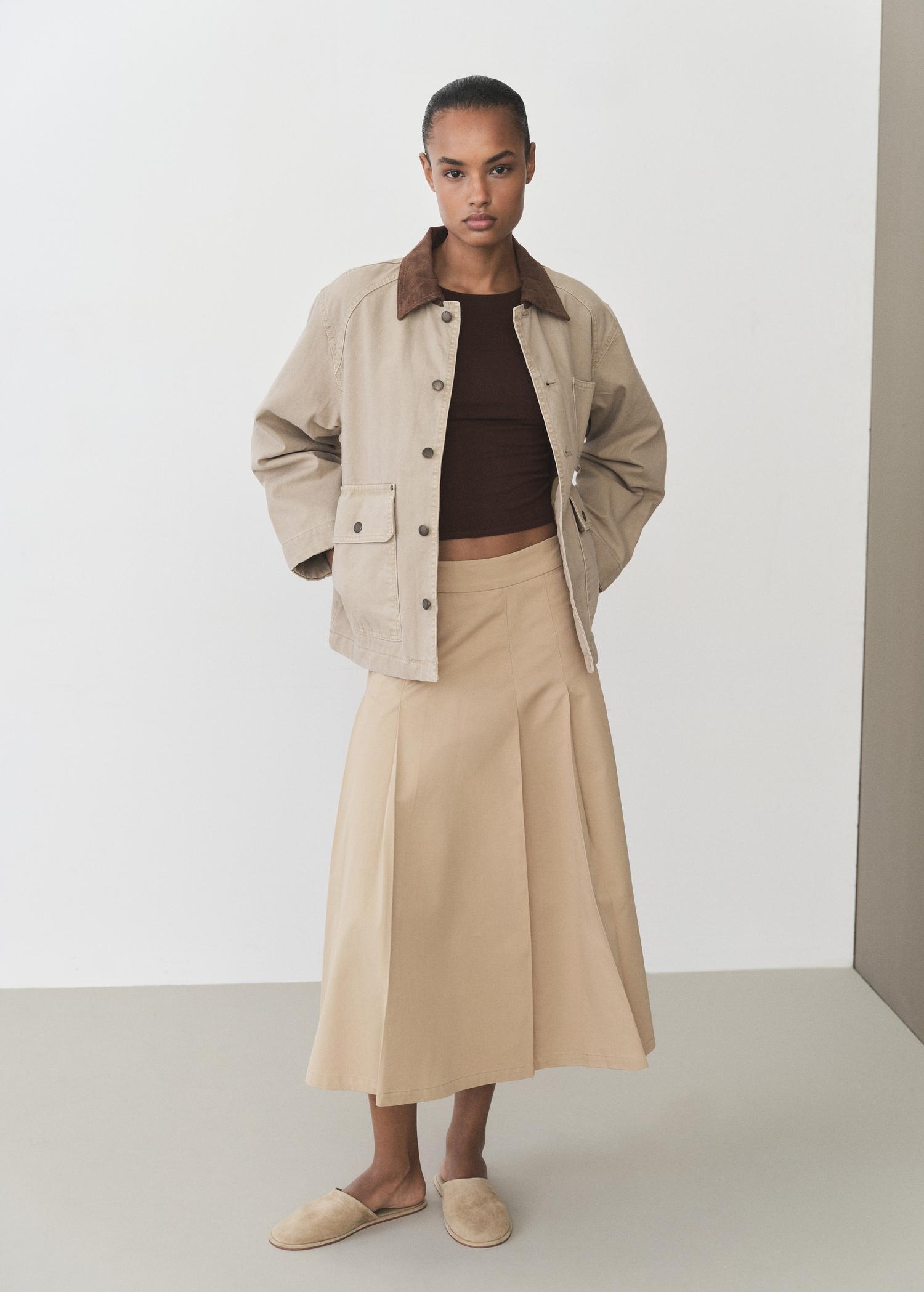 Fine-knit fitted sweater - Women | MANGO USA Product Image