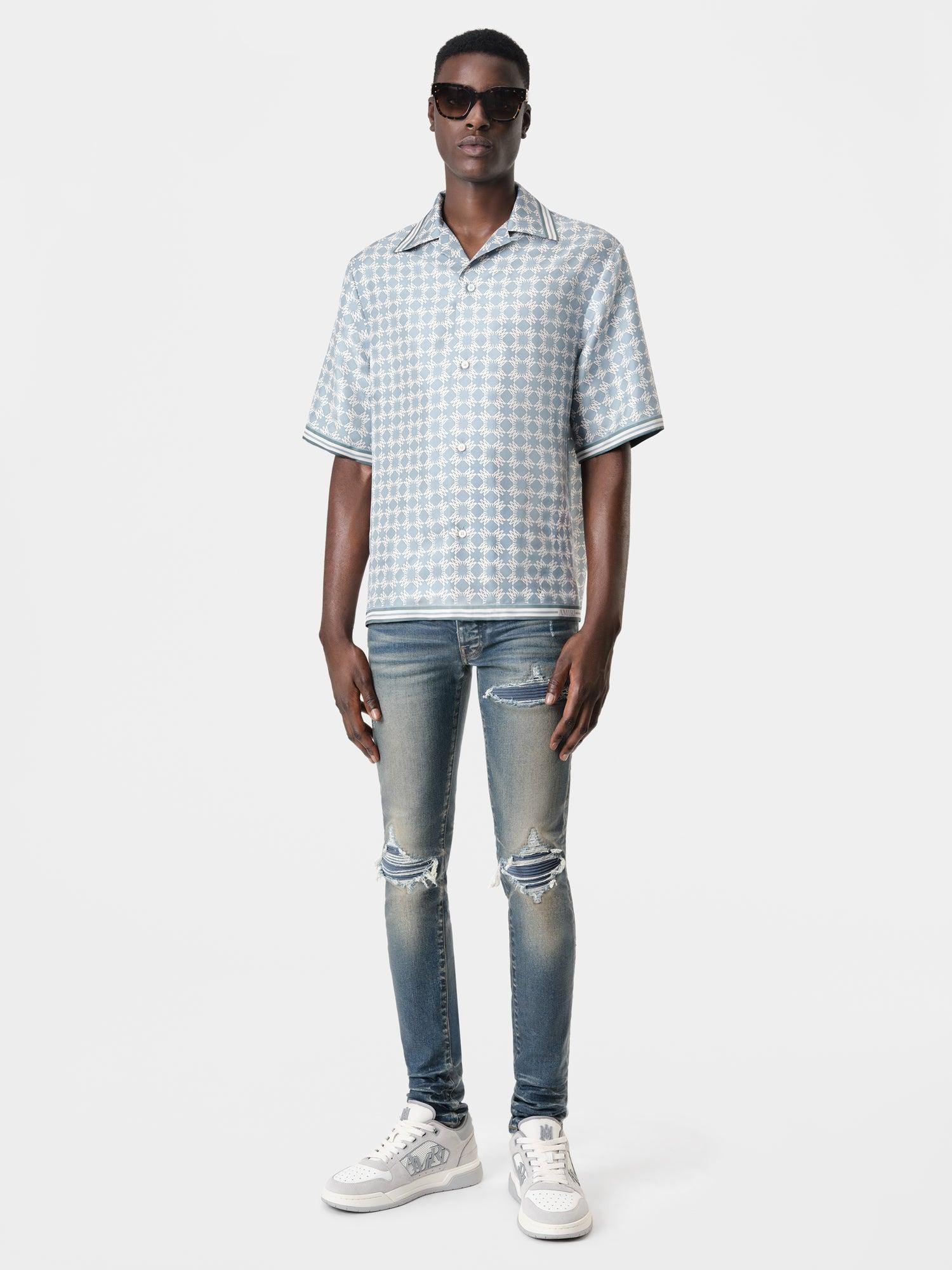 WAXED TONAL MX1 JEAN - Waxed Dark Indigo Male Product Image