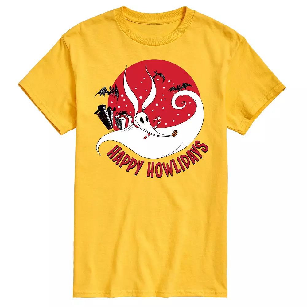 Disney's The Nightmare Before Christmas Men's Happy Howlidays Graphic Tee,  Product Image