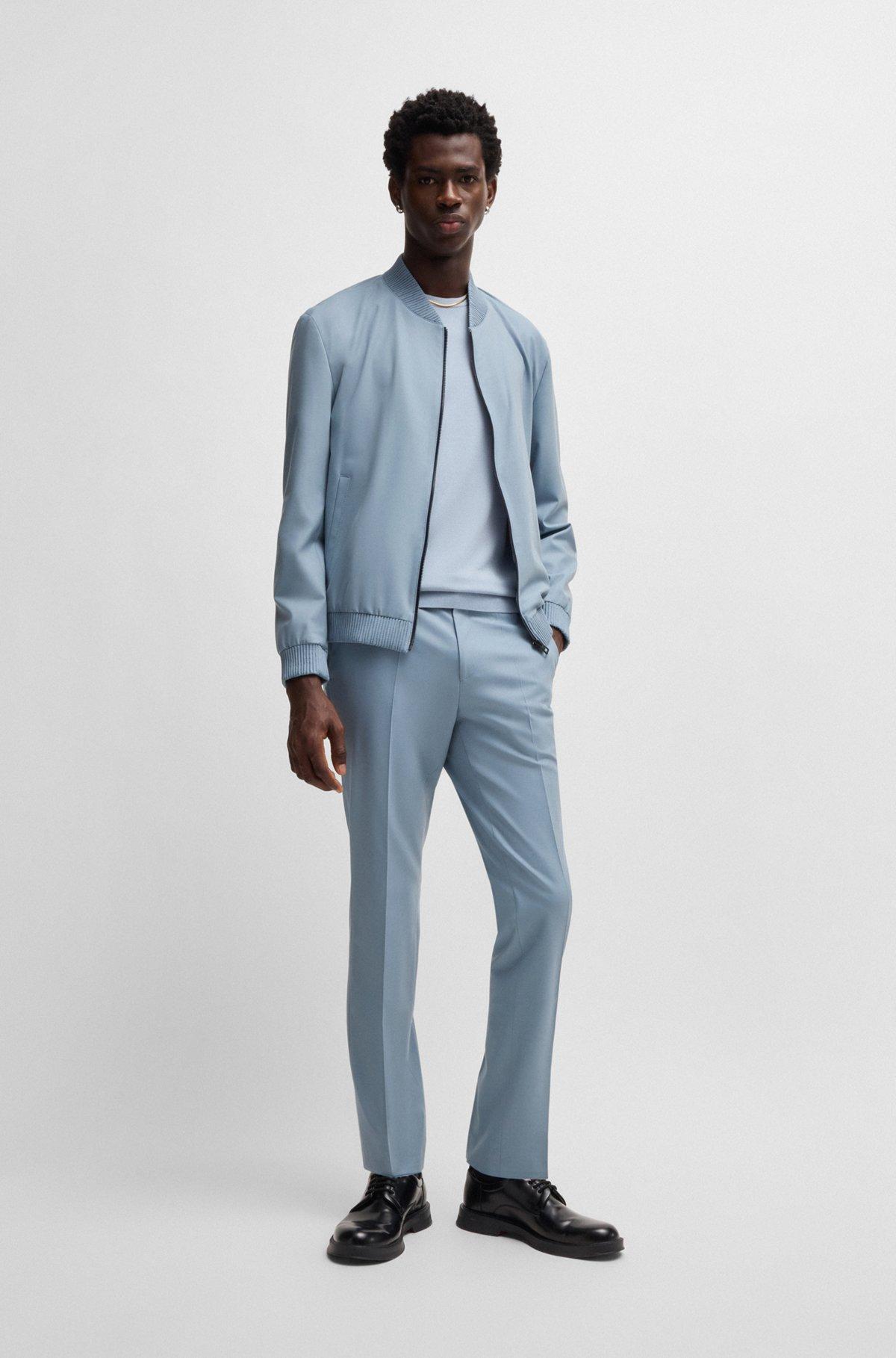 Slim-fit jacket in stretch-wool Product Image