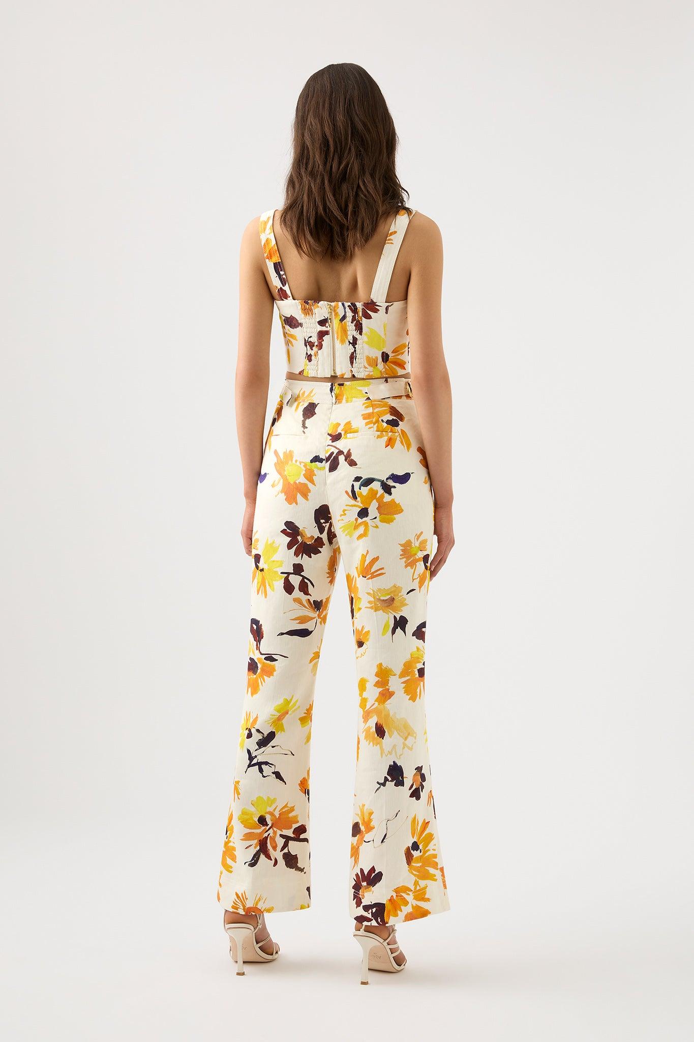 Meadow Panelled Bustier Top Product Image