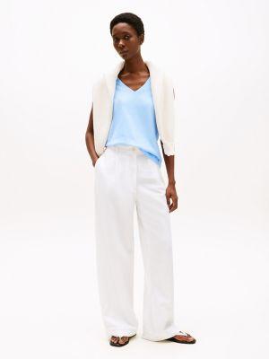 Drapey V-Neck Tank Top Product Image