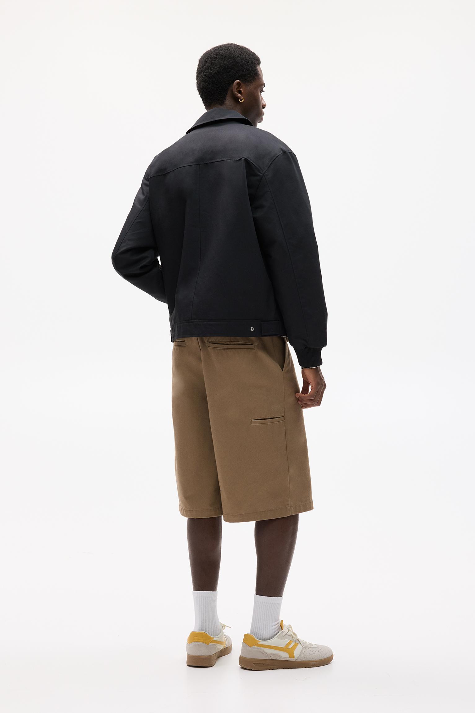 Jacket with shirt collar Product Image