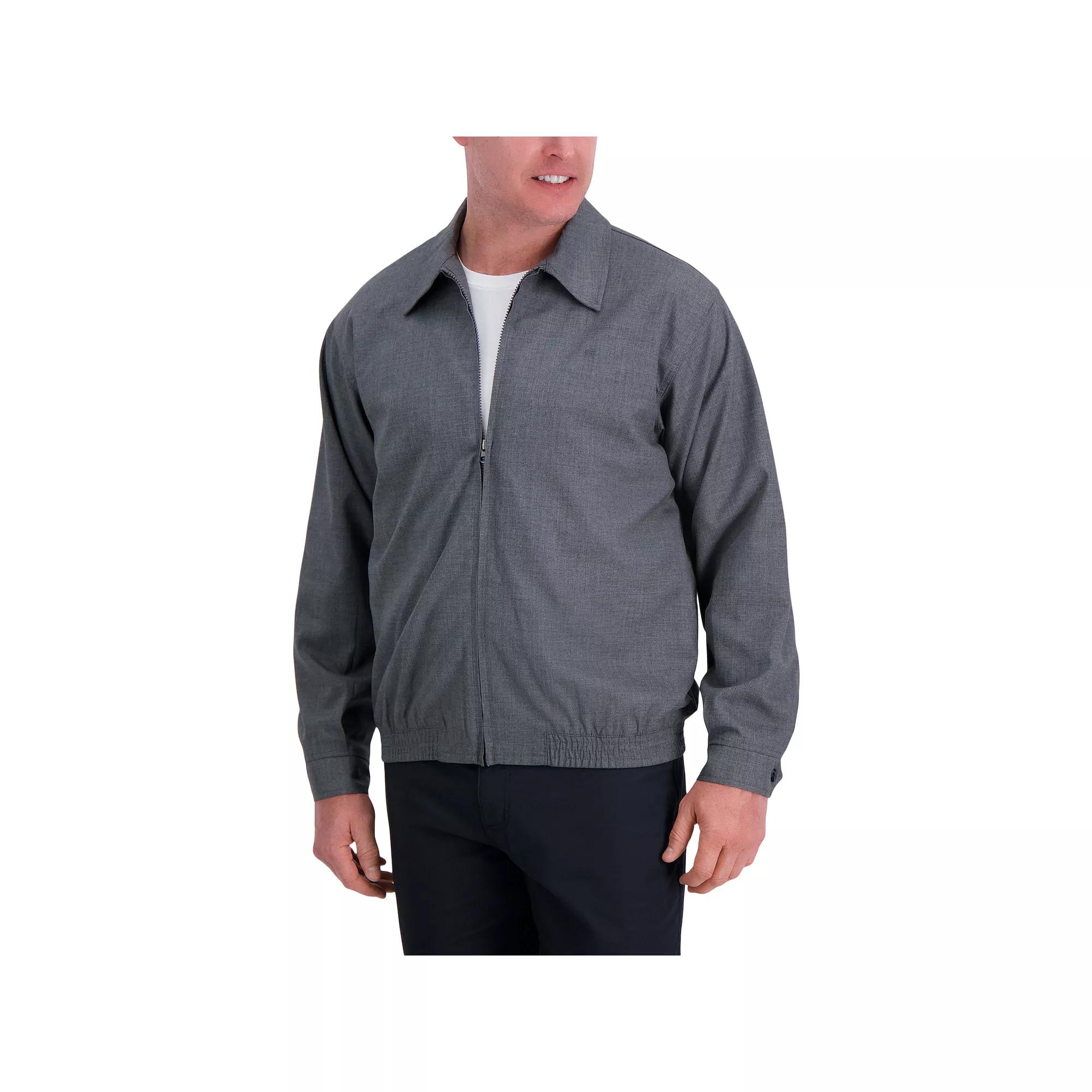 Men's Haggar® Herrington Straight-Fit Sharkskin Jacket,  Product Image