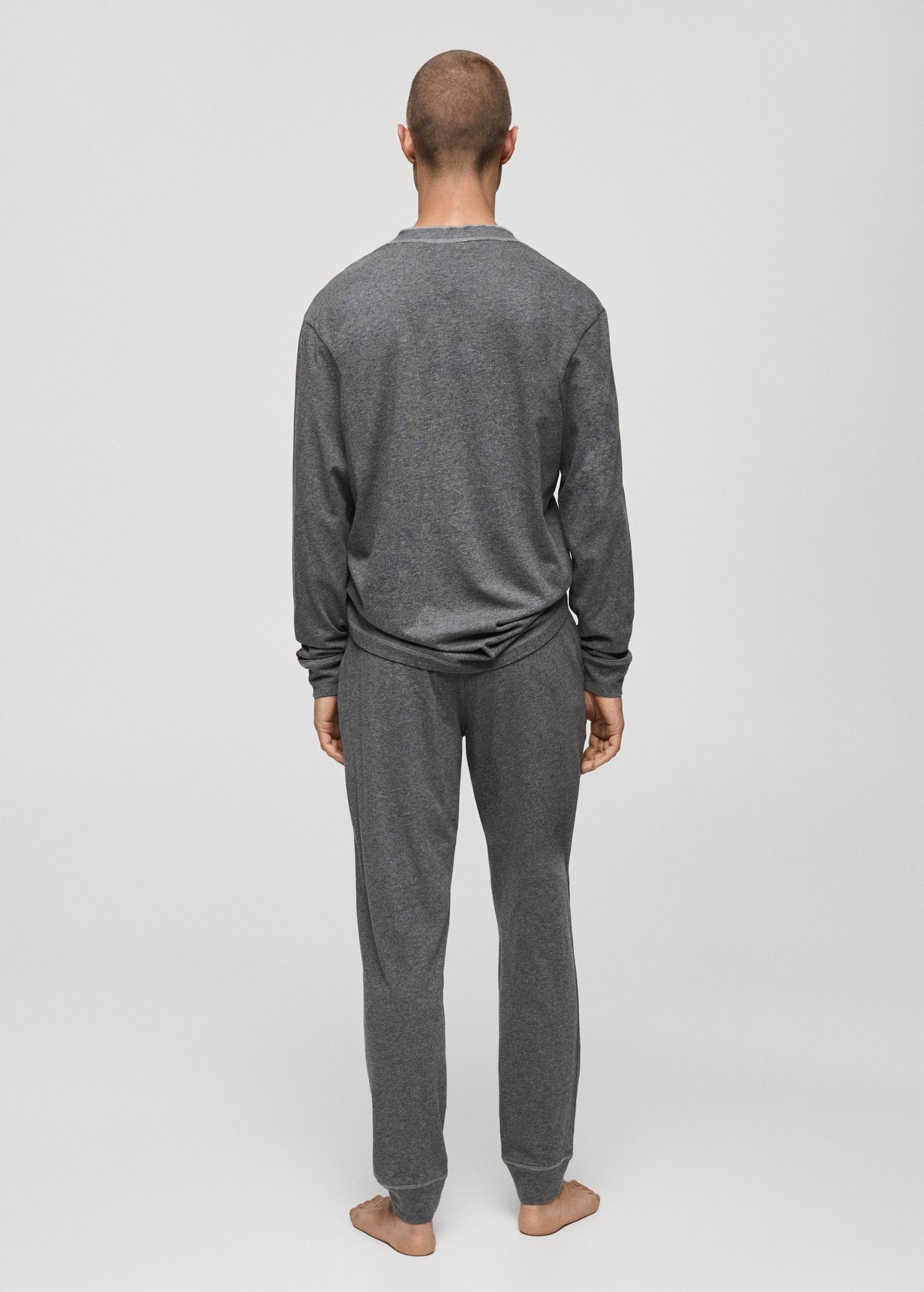 100% cotton pyjama pack - Men | MANGO USA Product Image