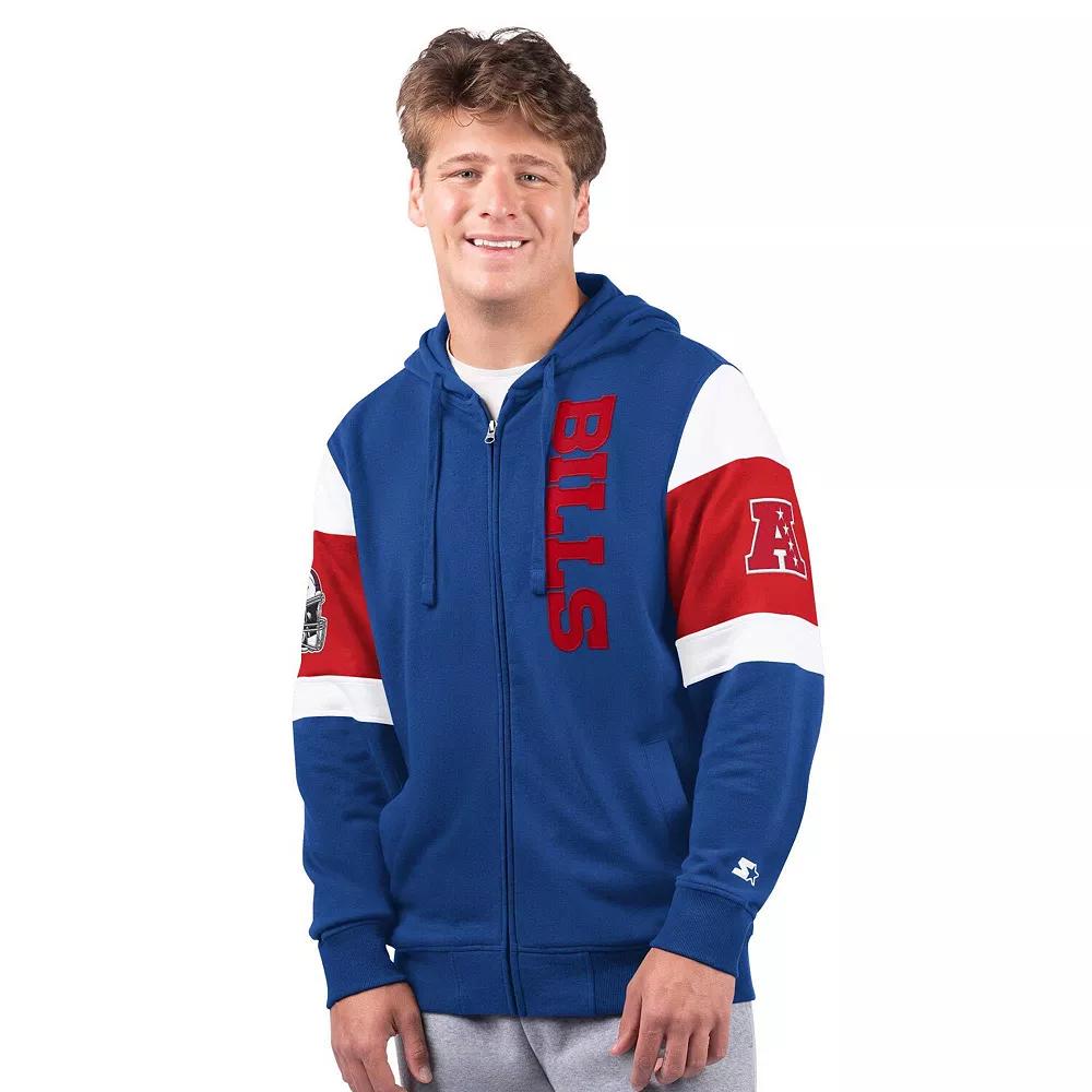 Men's Starter Royal Buffalo Bills Extreme Full-Zip Hoodie,  Product Image