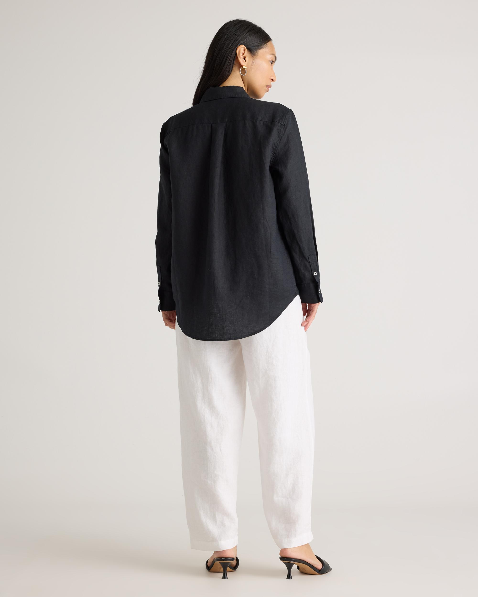 Quince | Women's Long Sleeve Shirt Linen Product Image