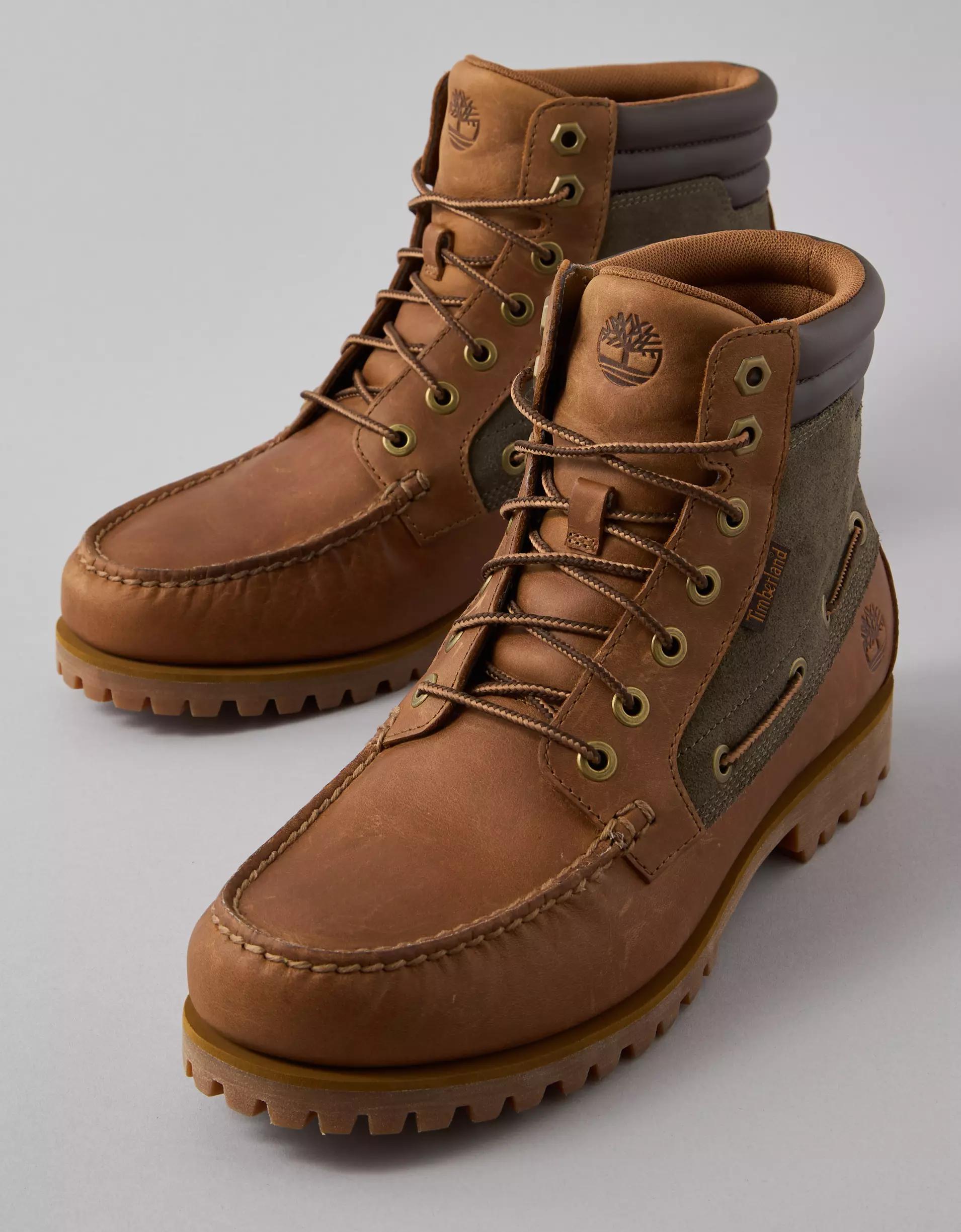 Timberland x AE Oakwell Leather Mid Lace-Up Boot Product Image