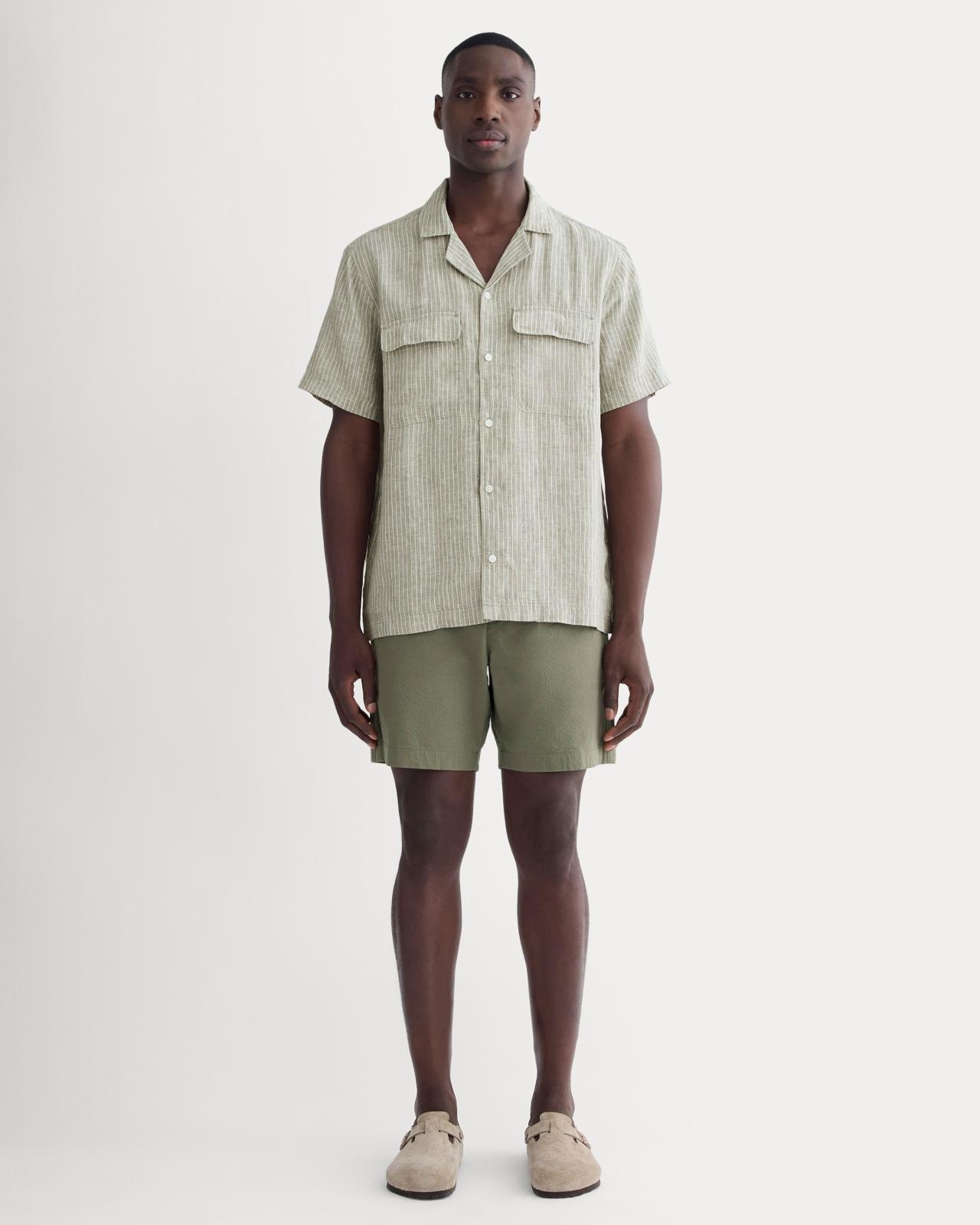Mens Resort Shirt in Linen by Everlane Product Image