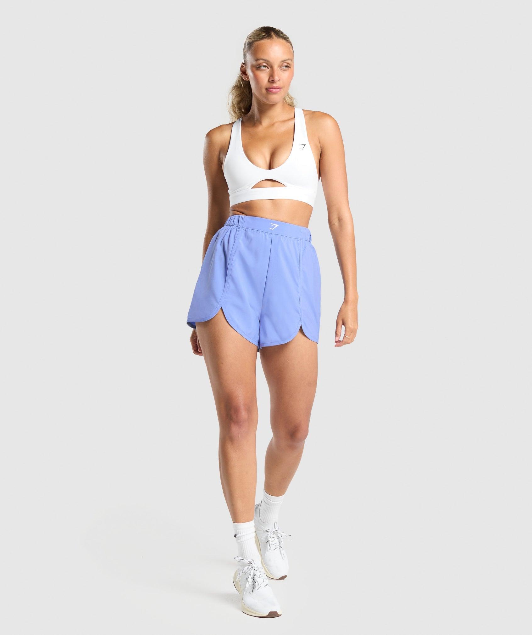 Scallop Hem Shaped Shorts Product Image