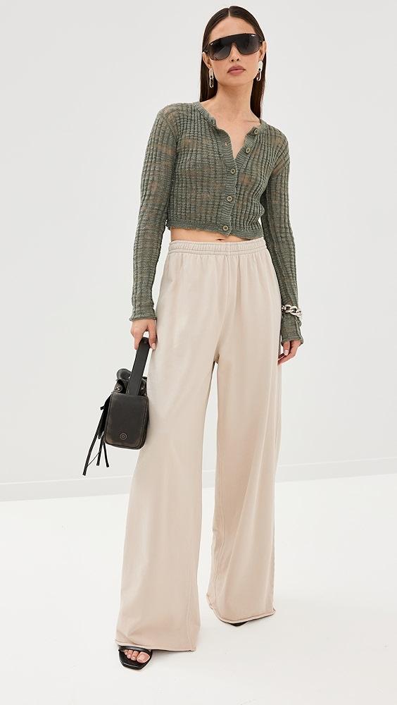 Acne Studios Logo Sweatpants | Shopbop Product Image