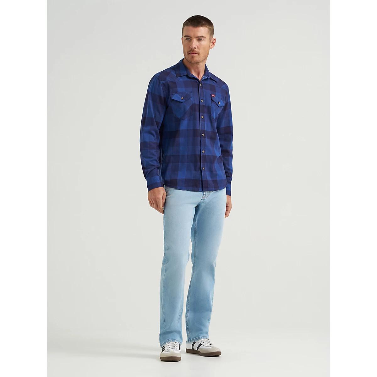 Wrangler® Men's Five Star Premium Flex Relaxed Fit Bootcut Jean in Jennings Product Image