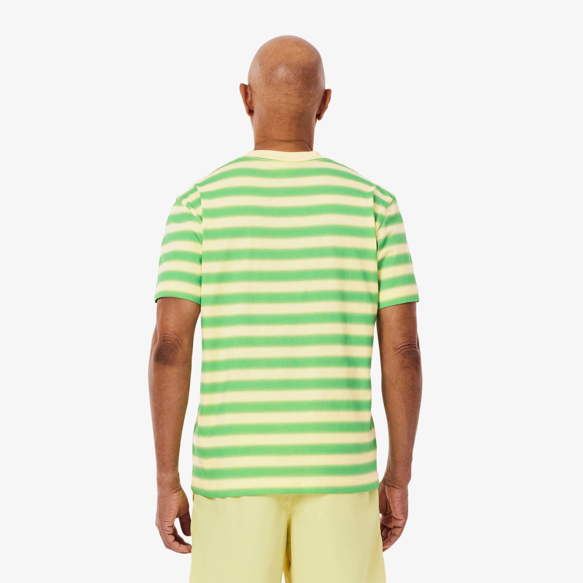 Stripe Print Jersey T-shirt Product Image