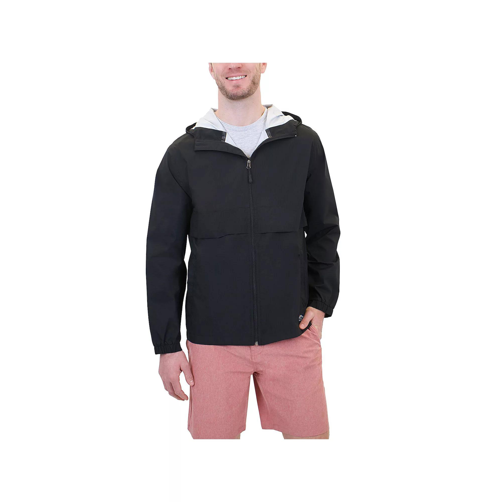 Mens Mountain and Isles Waterproof Rain Jacket Green Product Image