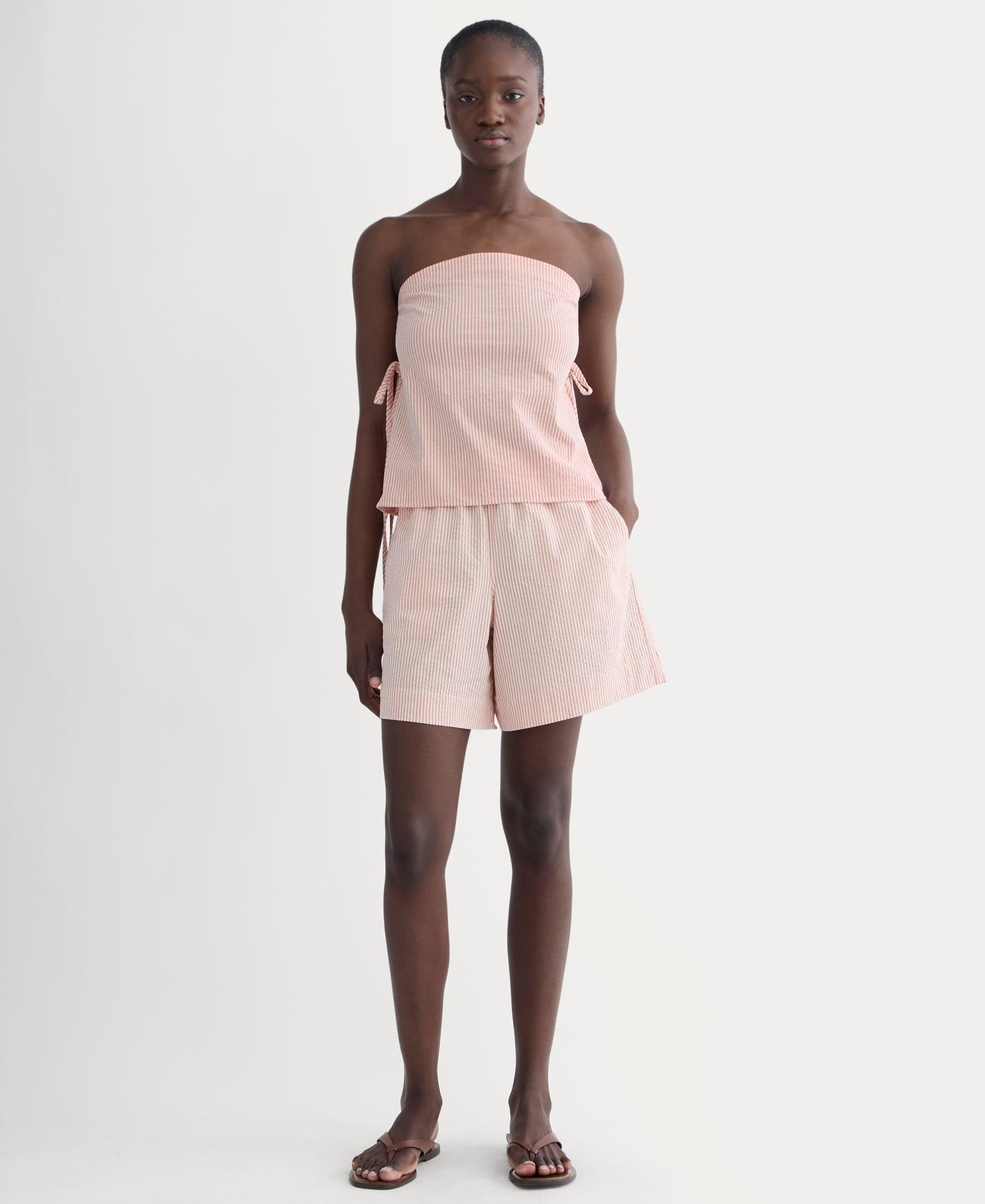 Womens Seersucker Pull-On Short by Everlane Product Image