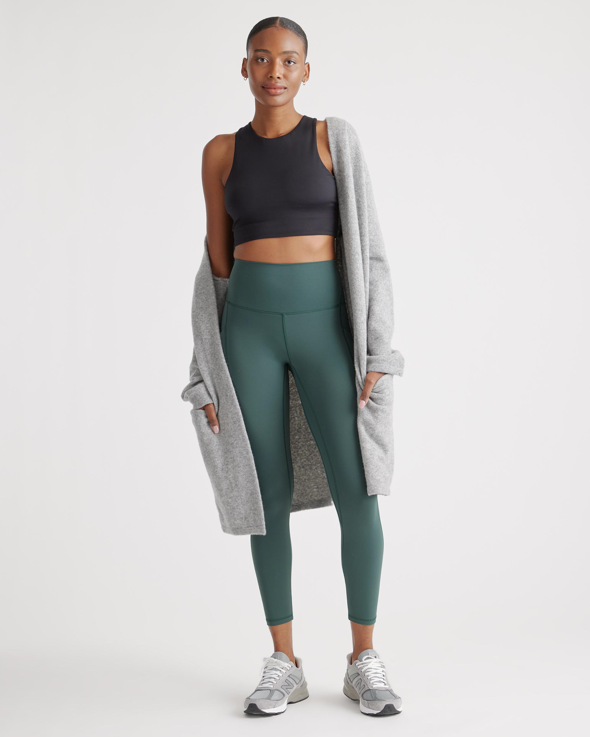 Quince | Women's Ultra-Form High-Rise Pocket Legging Size XS, Nylon/Spandex Product Image