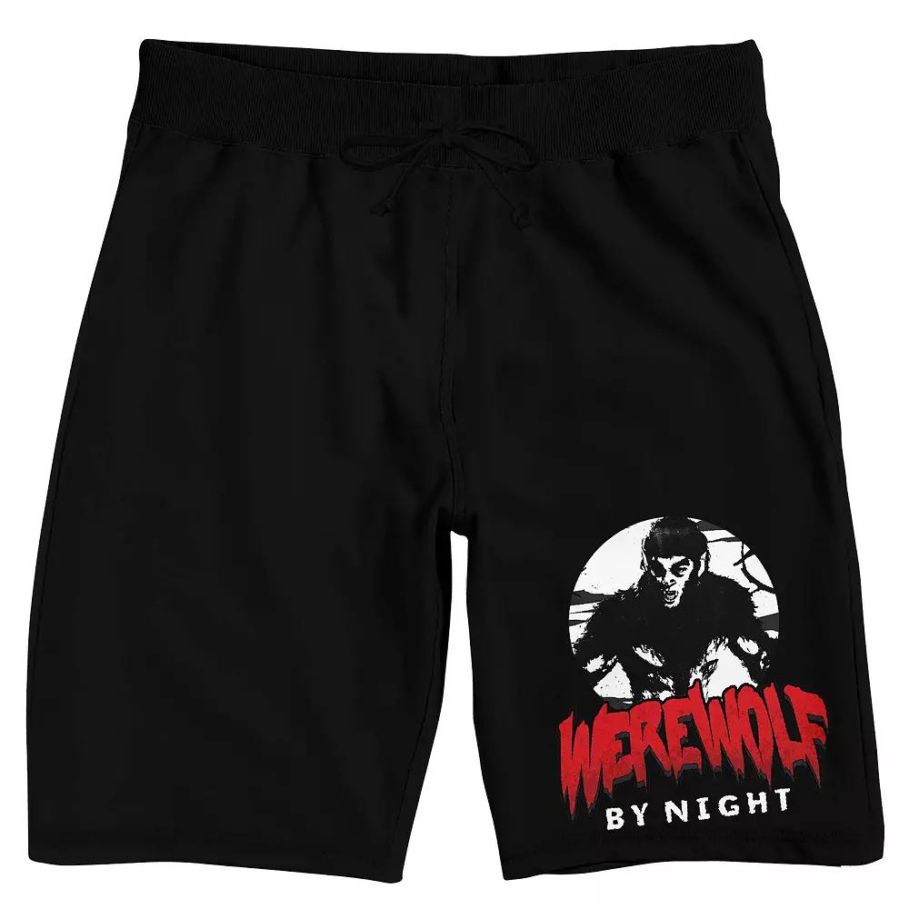 Men's Werewolf By Wair Night Sleep Shorts, Size: Small, Black Product Image