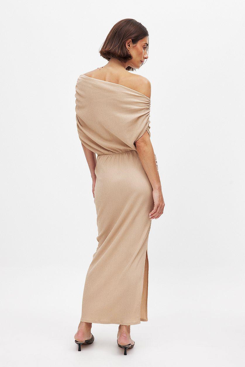 Draped Midi Dress Product Image