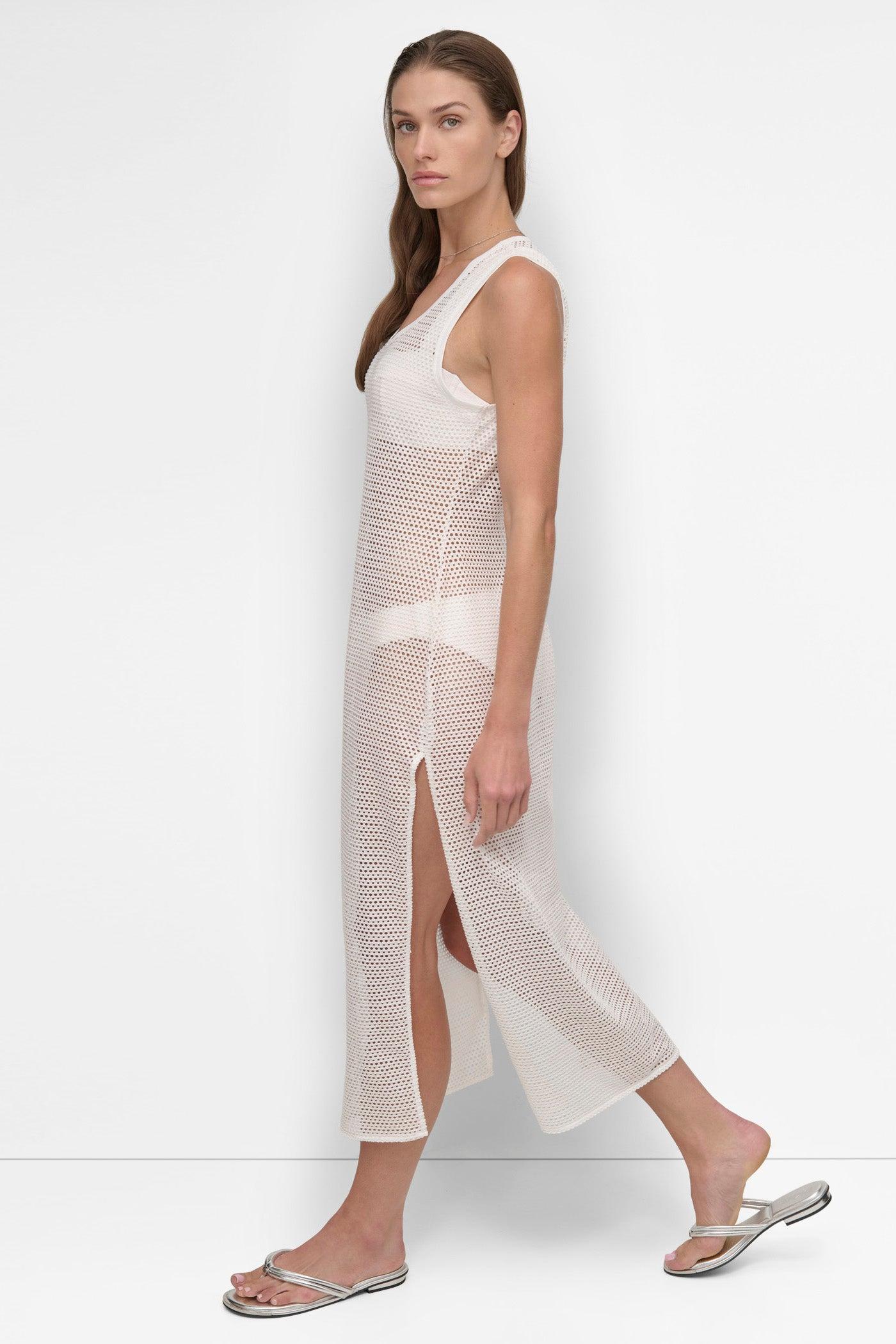 MESH MAXI BEACH DRESS Product Image