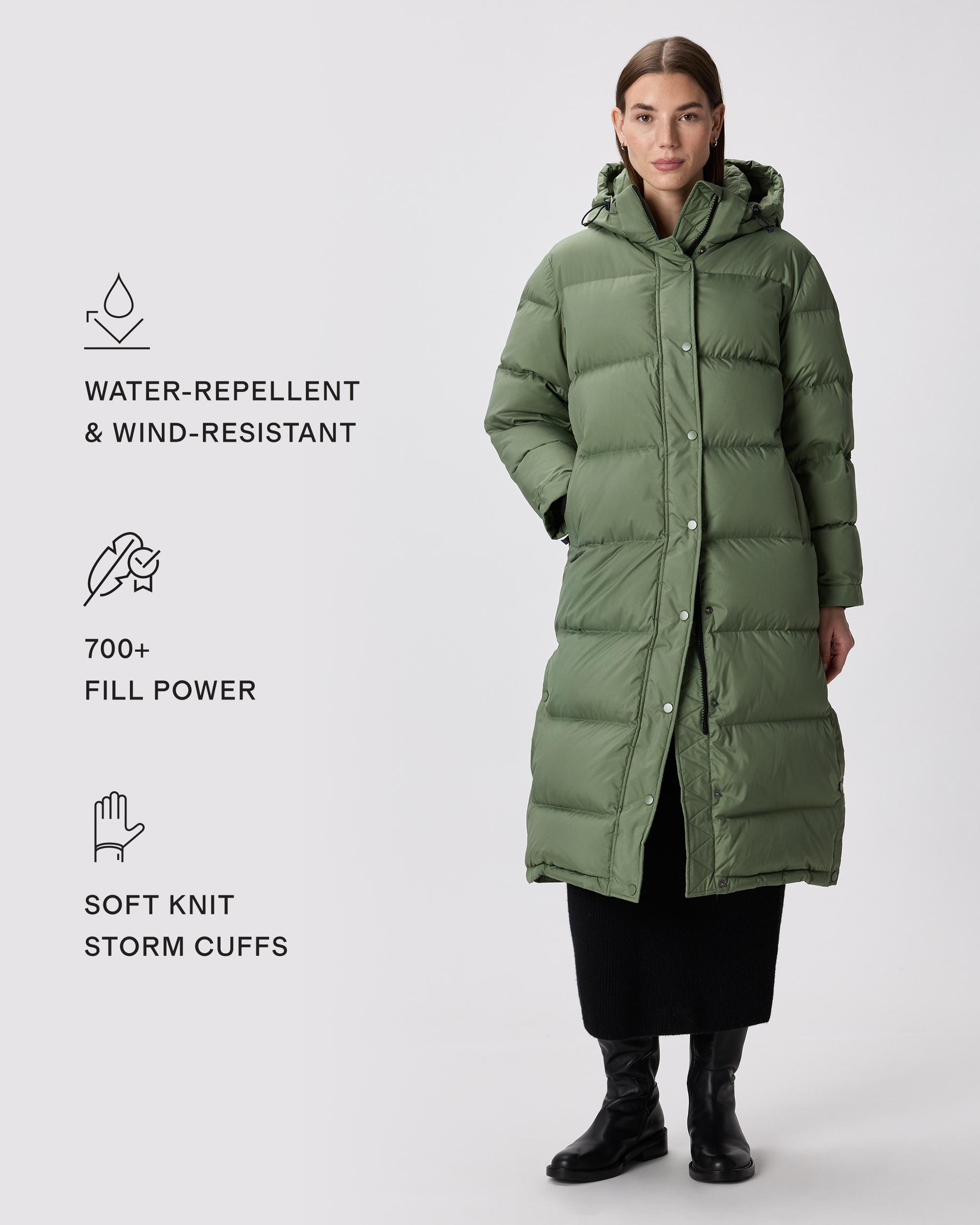 Quince | Women's Responsible Down Long Puffer Jacket Recycled Polyester Product Image