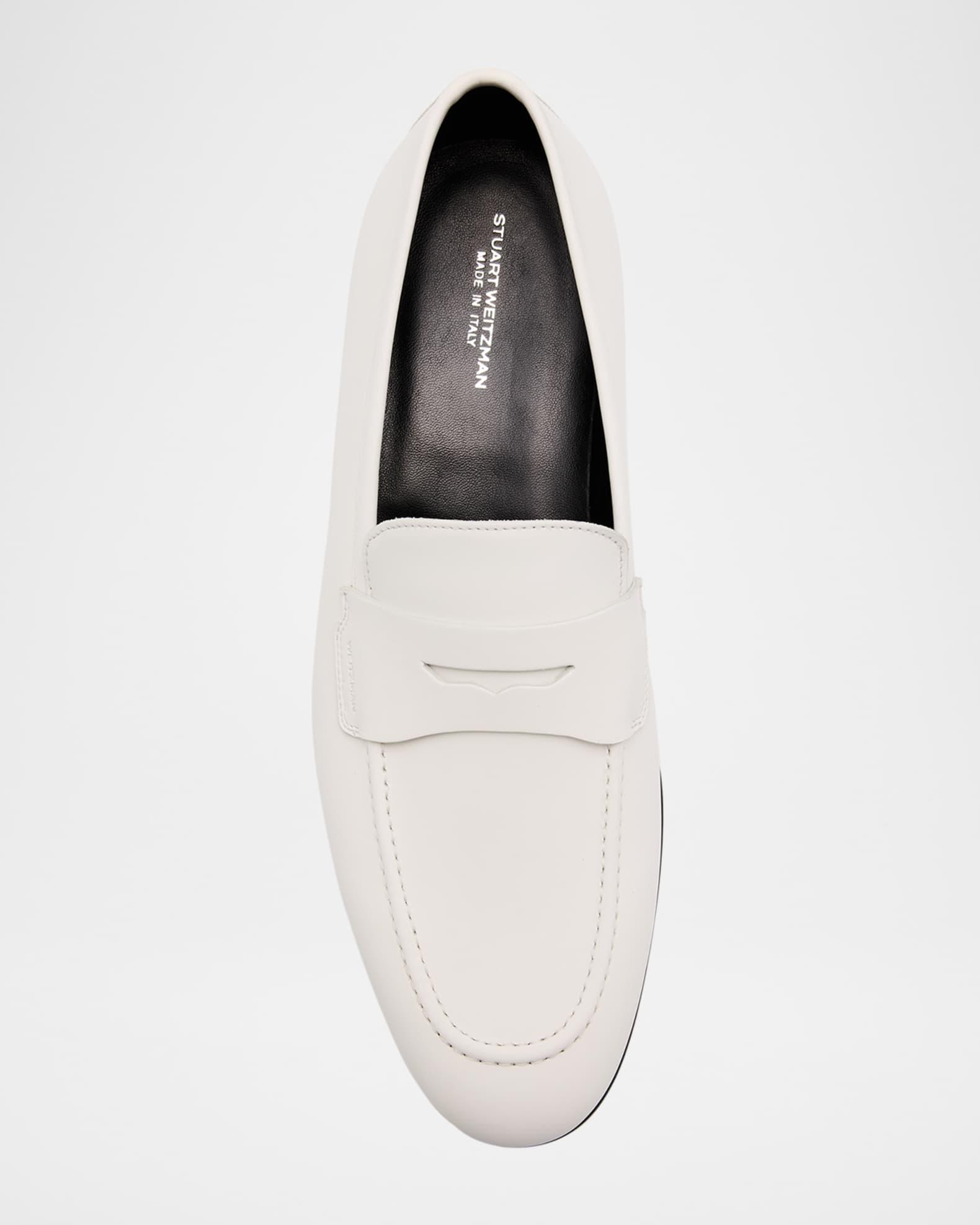 Men's Banks Leather Penny Loafers Product Image