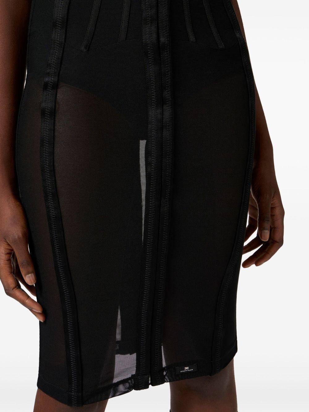 bustier tulle midi skirt Product Image