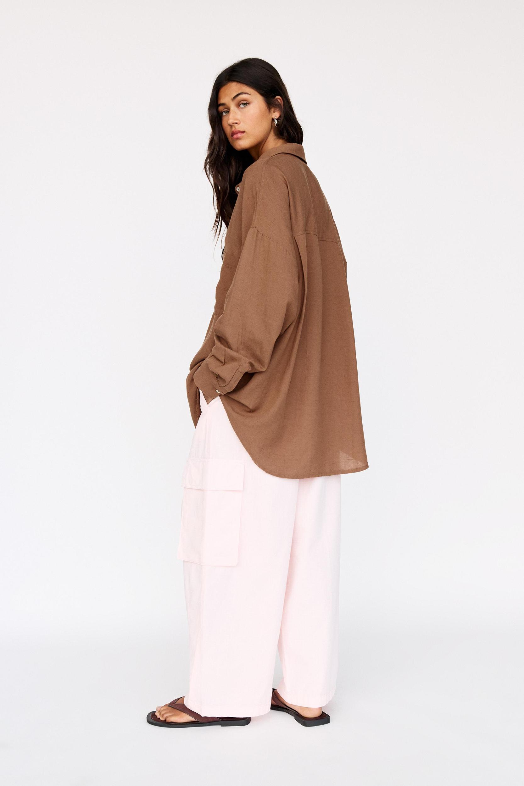Rustic oversize shirt Product Image