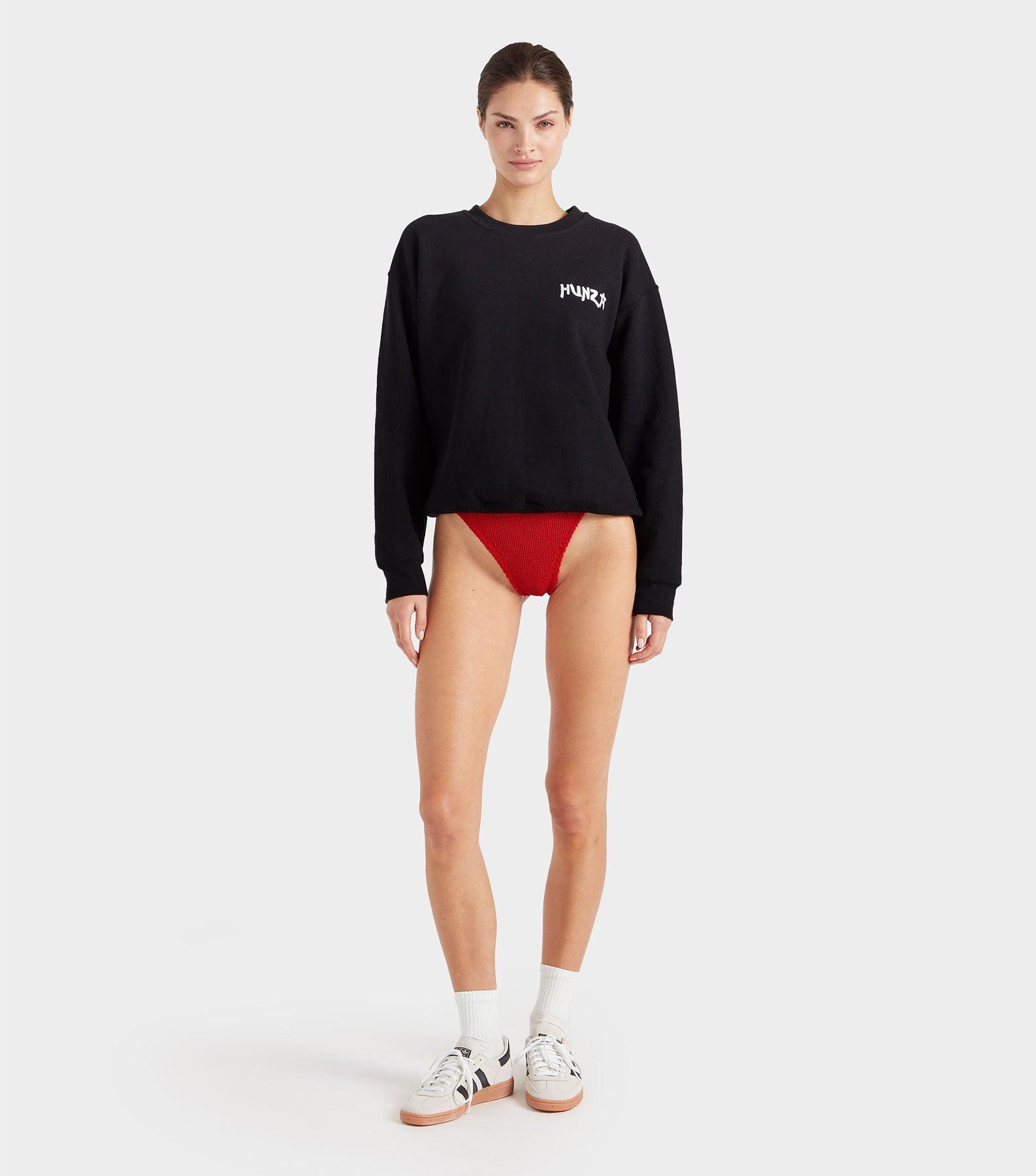 80s Logo Sweatshirt - Black Product Image