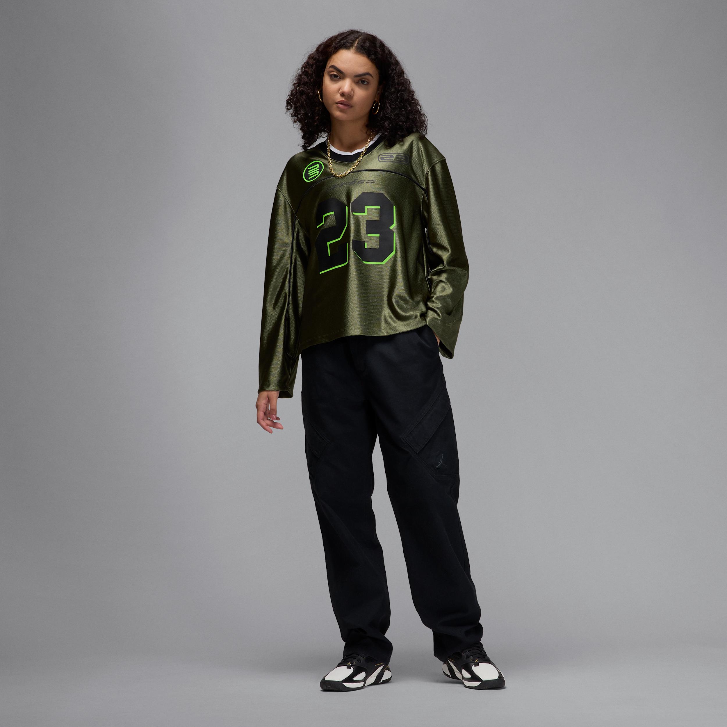 Women's Jordan Long-Sleeve Jersey Top Product Image