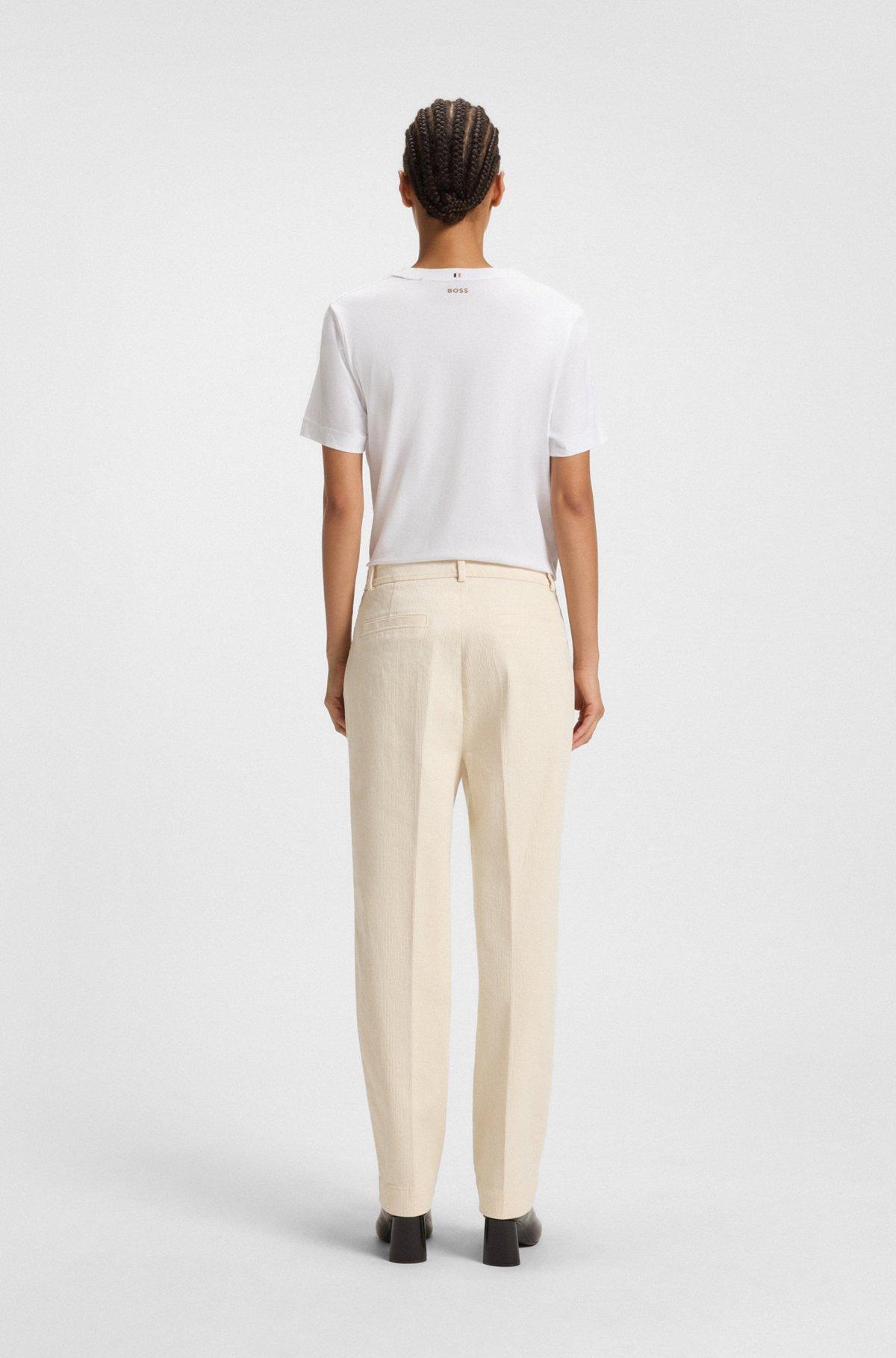 Regular-fit trousers in corduroy Product Image