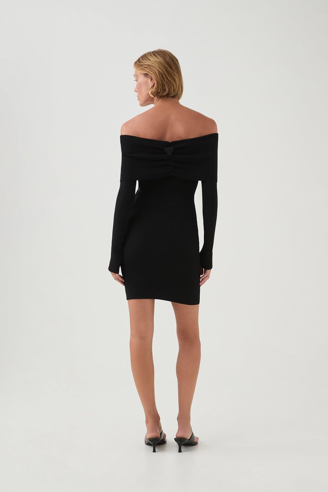 Deia Off Shoulder Long Sleeve Dress Product Image
