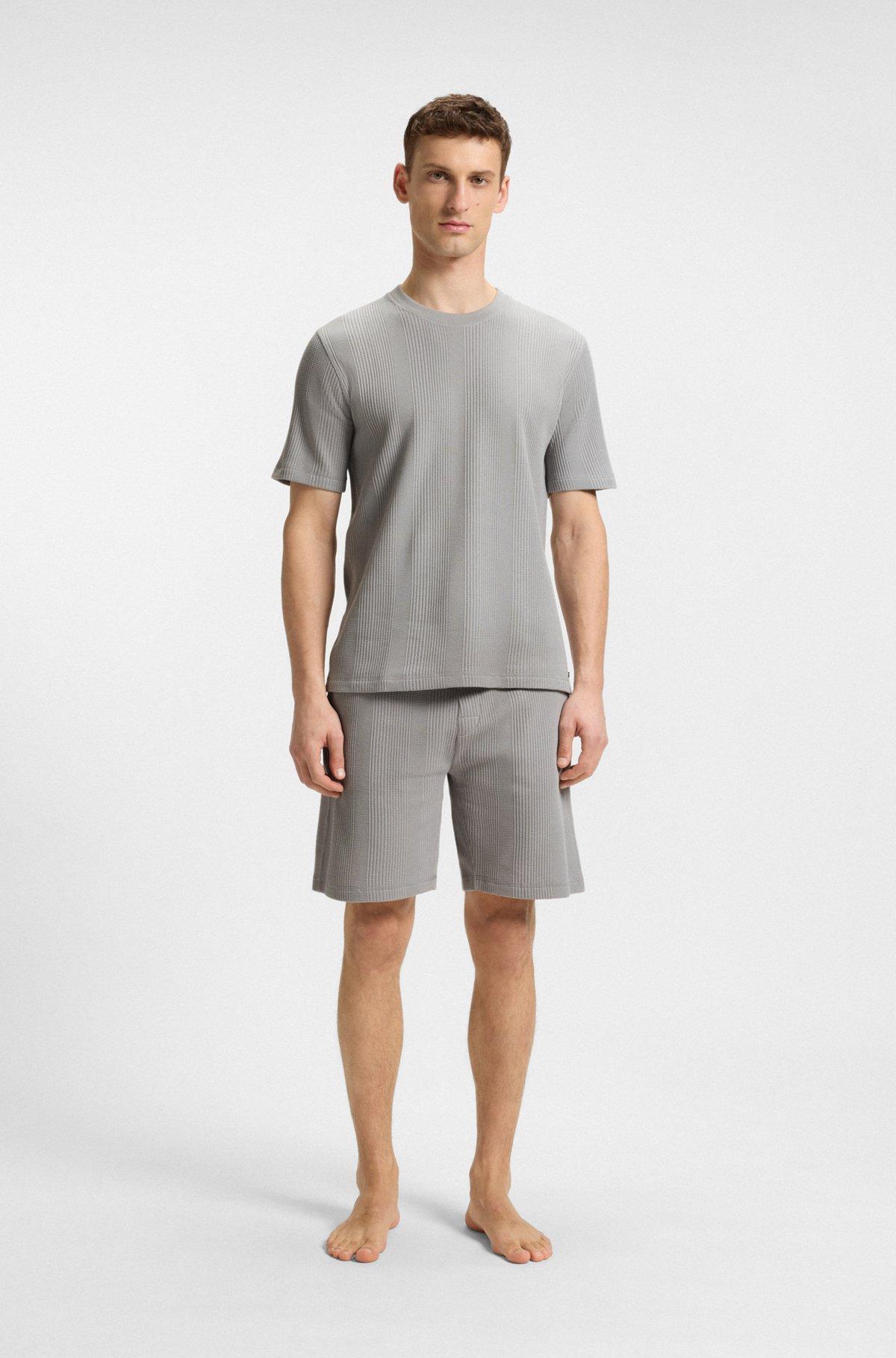 T-shirt with waffle structure Product Image