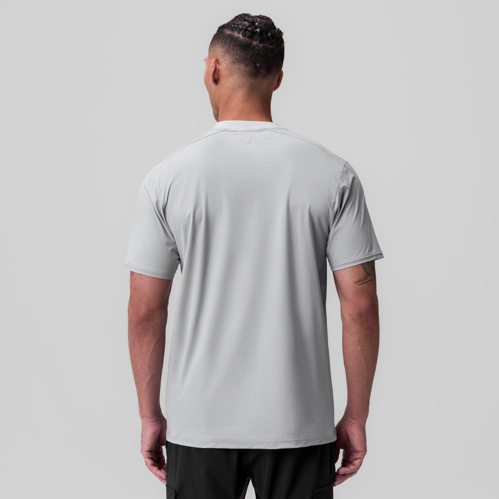 1087. Tetra-Lite® Ice Zip Tee - Light Sky Product Image