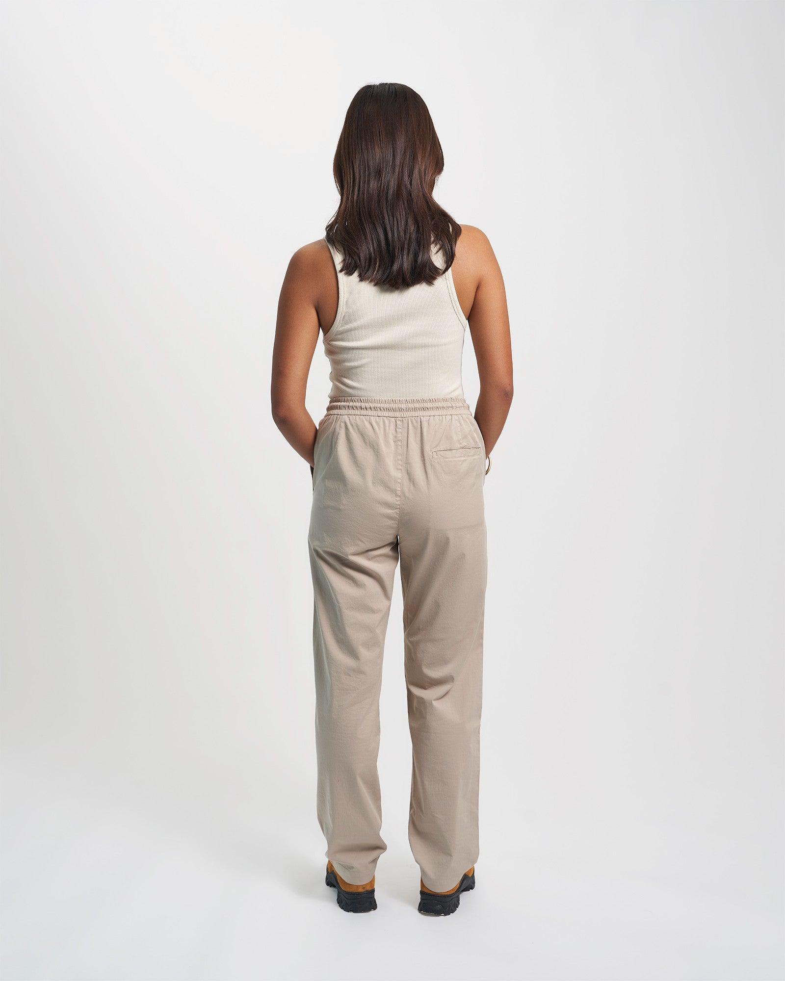 Organic Twill Pants - Petrol Blue Product Image