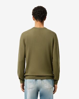 Men's Crew Neck Cotton Sweater Product Image