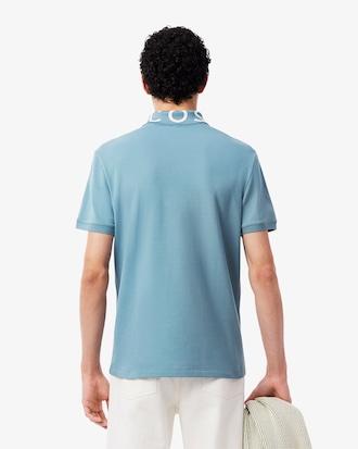 Men's Slim Fit Branded Polo Product Image