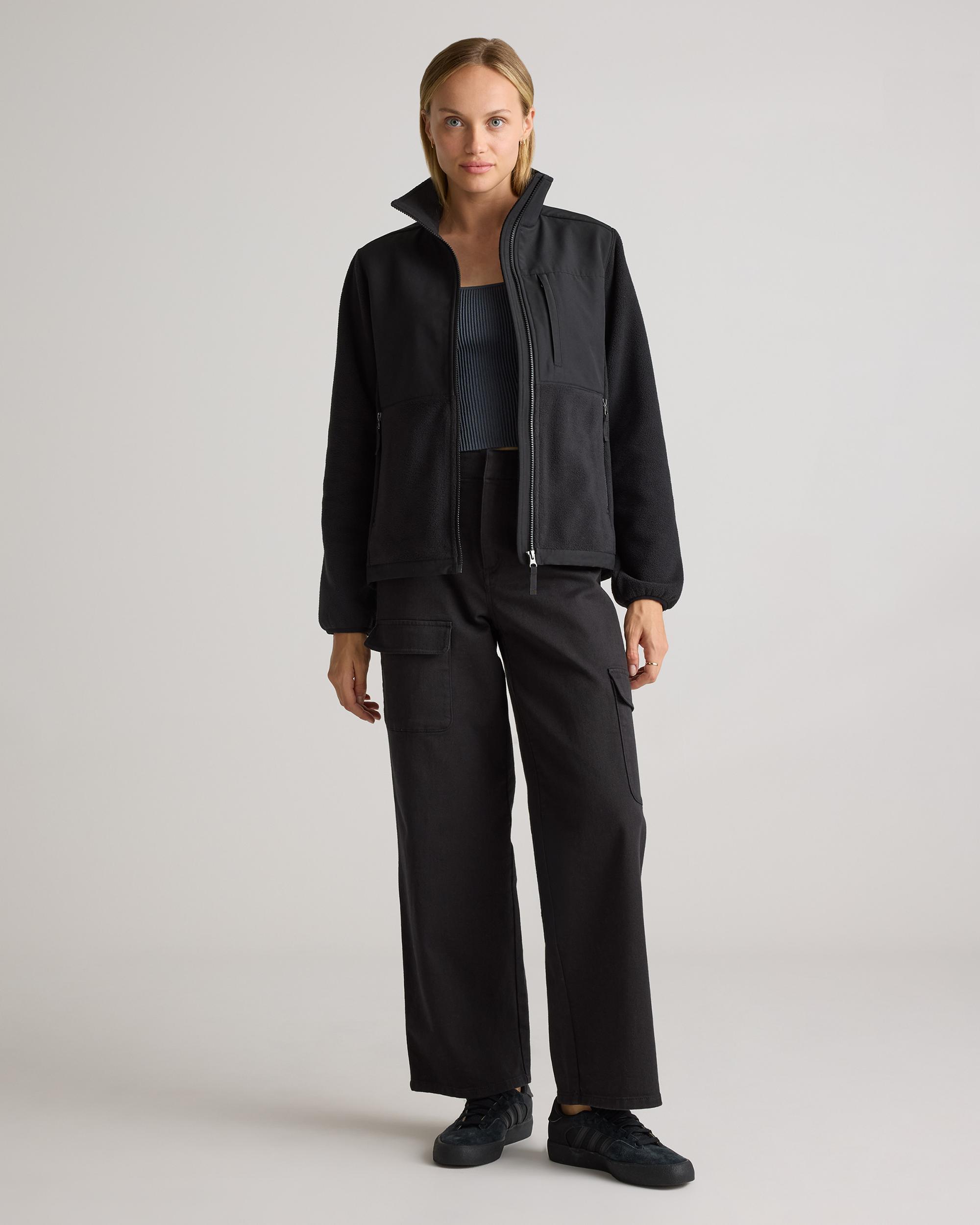 Quince | Women's Polar Fleece Full-Zip Jacket Recycled Polyester Product Image