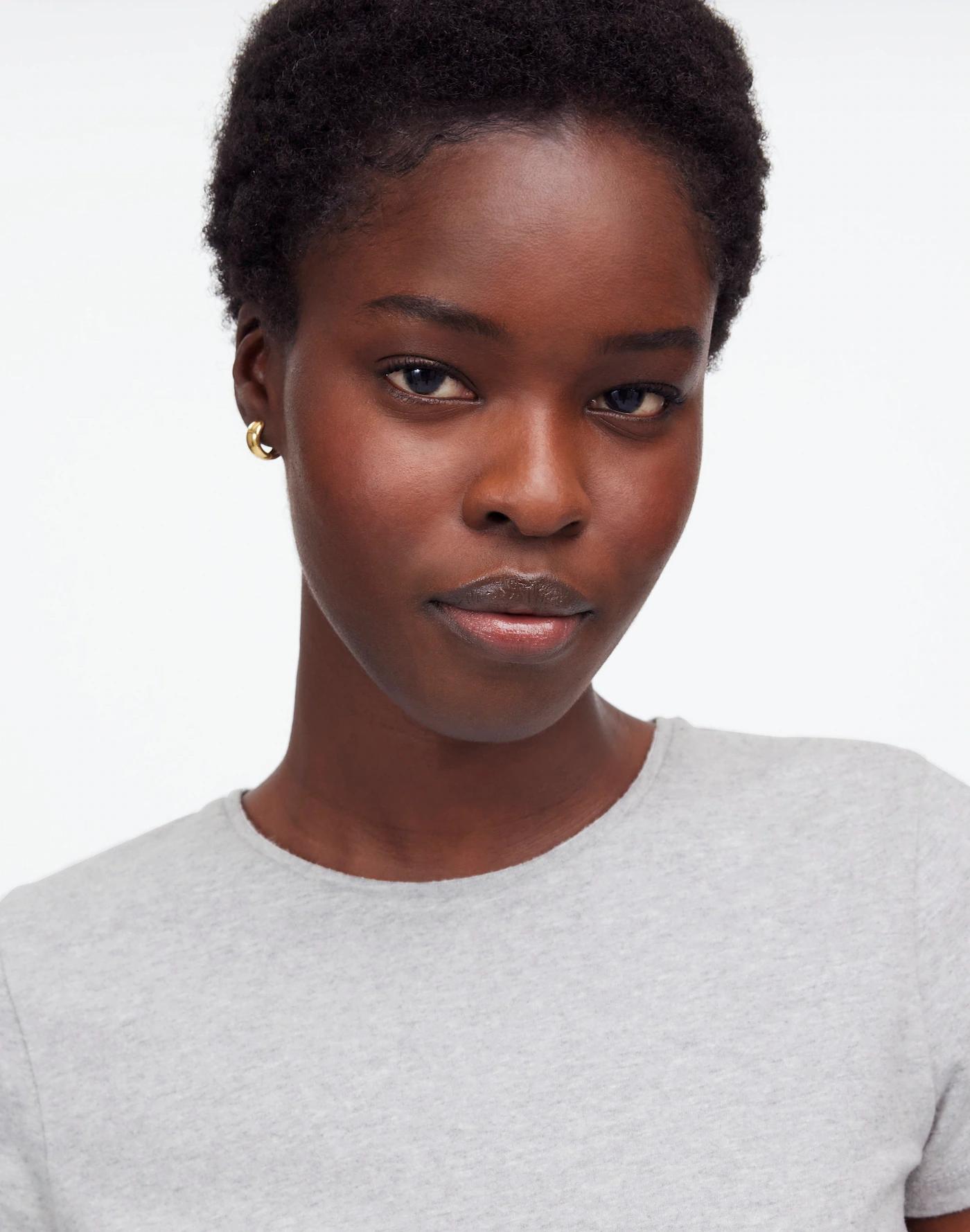 Essential Slim Tee in Lightweight Cotton Product Image