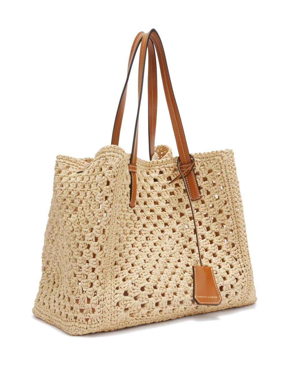 crochet tote bag  Product Image