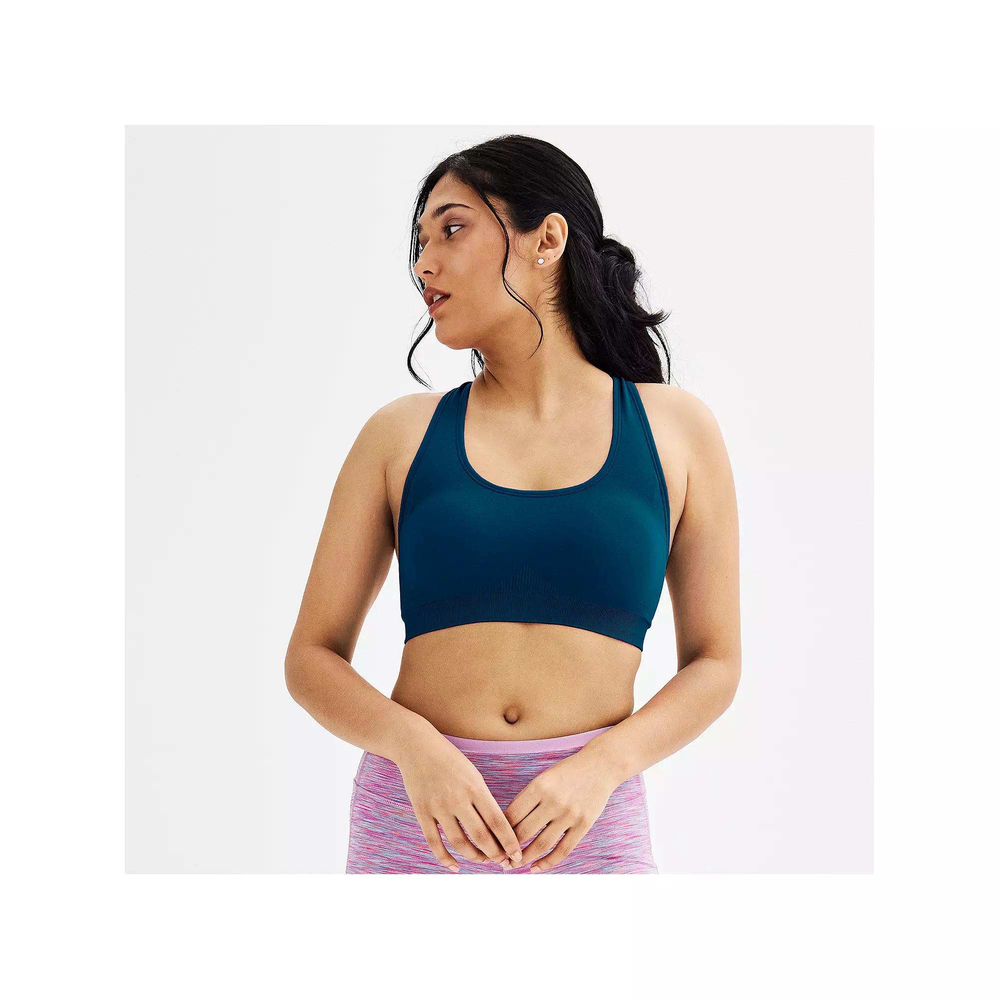 Tek Gear® Seamless Low-Impact Sports Bra, Women's,  Product Image