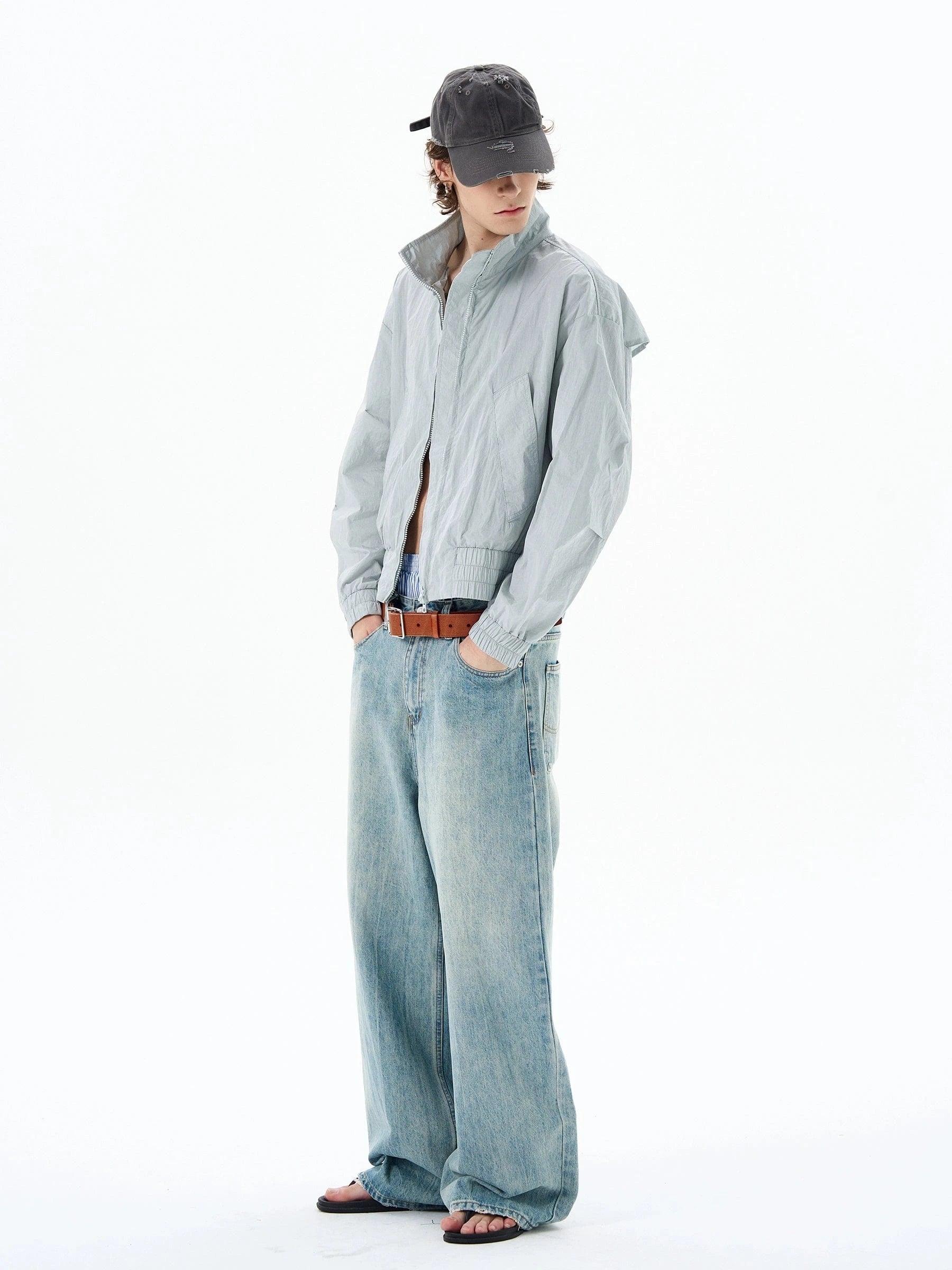 RT No. 18198 STAND COLLAR ZIP JK Product Image