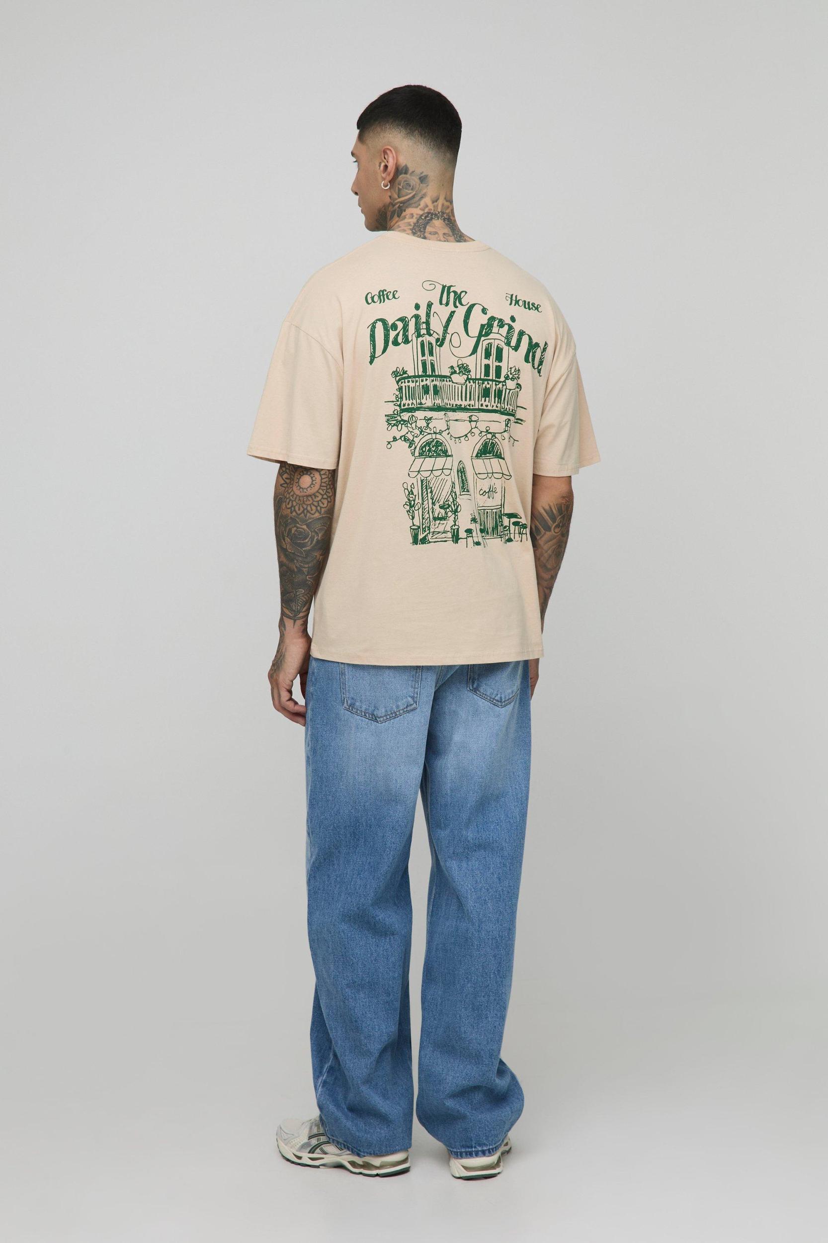 Tall Drop Pocket Detail Relaxed Fit Jeans | boohooMAN USA Product Image