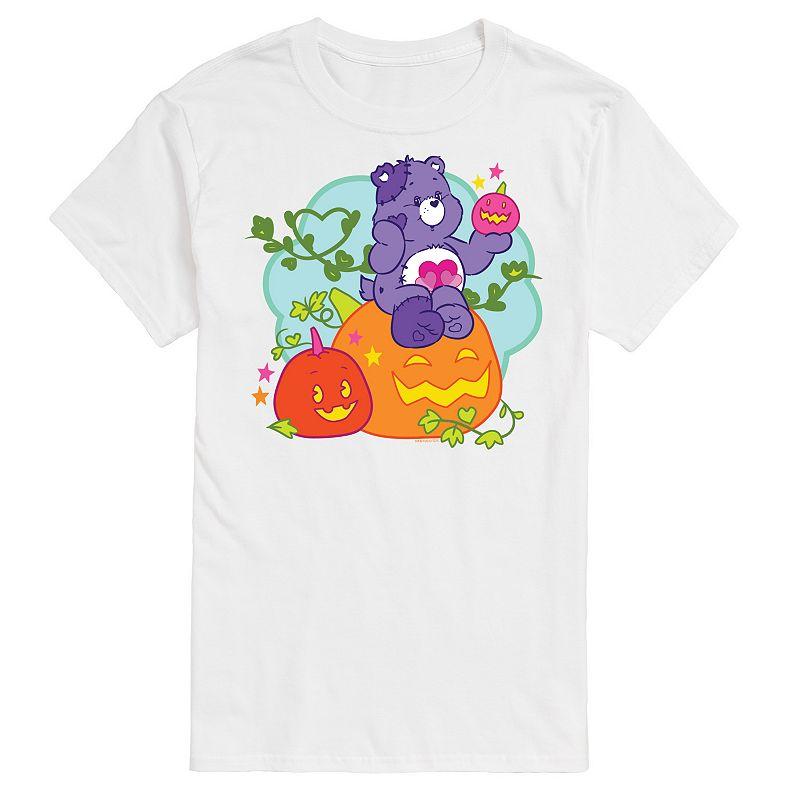 Men's Care Bears Pumpkin Care Bear Graphic Tee,  Product Image