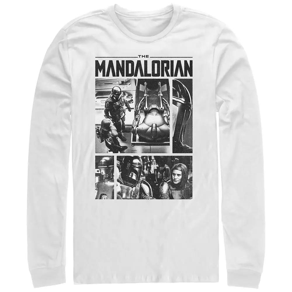 Men's The Mandalorian Hunter And Prey Graphic Tee,  Product Image