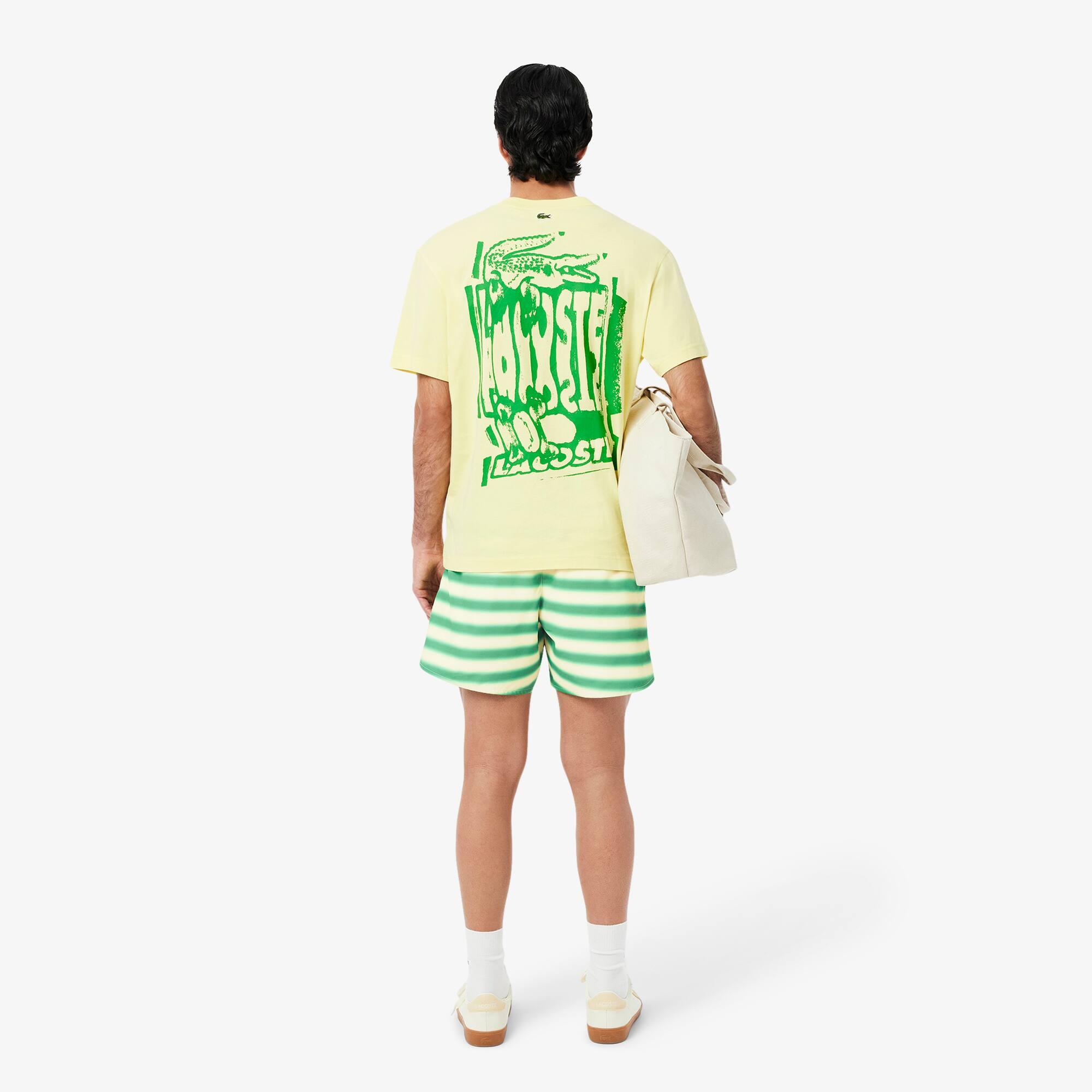 Striped Swim Trunks Product Image