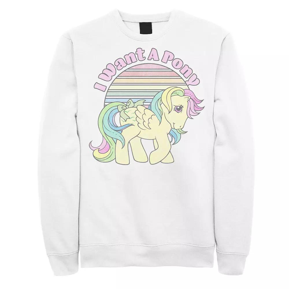 Men's My Little Pony Skydancer I Want A Pony Sweatshirt,  Product Image