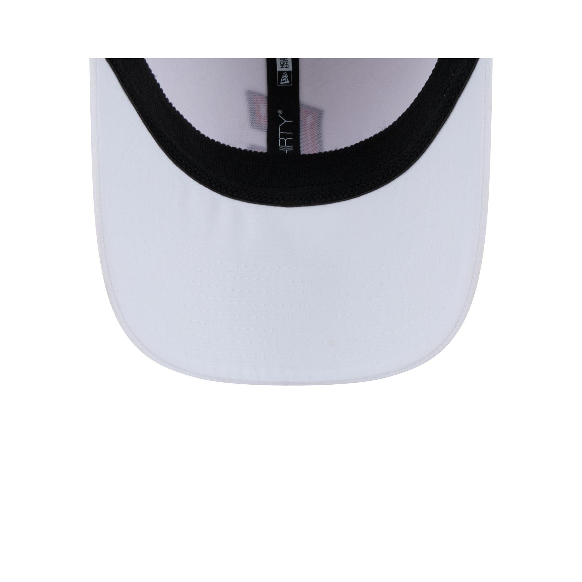 Cleveland Guardians Optic White 39THIRTY Stretch Fit Hat Male Product Image