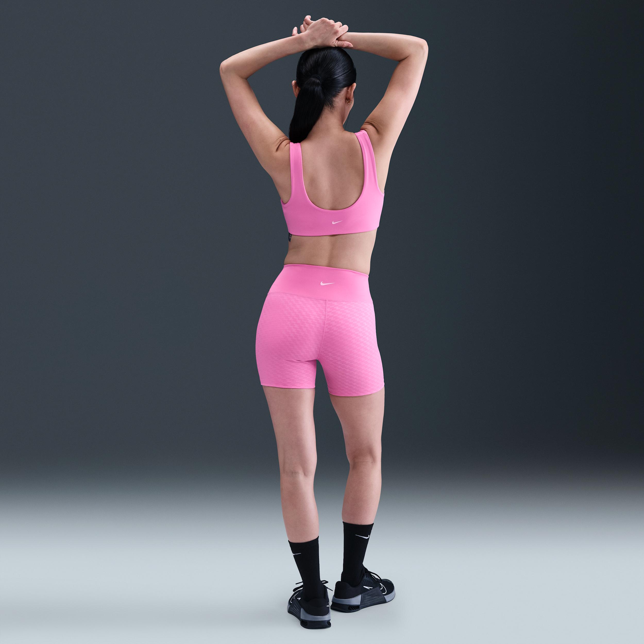 Nike Womens One High-Waisted 5 Biker Shorts | IB8849-675 Product Image
